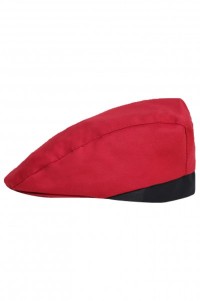 CHFH-004 custom-made multicolor hotel western restaurant chef working cap waiter cap beret detail view-5